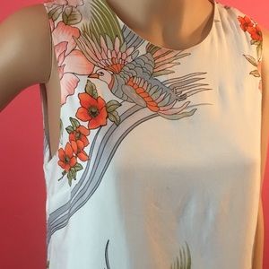 Oriental print dress 👗